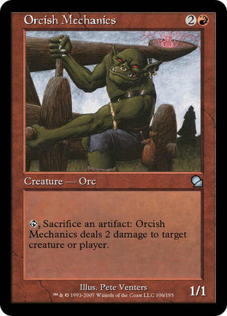 Orcish Mechanics - {T}