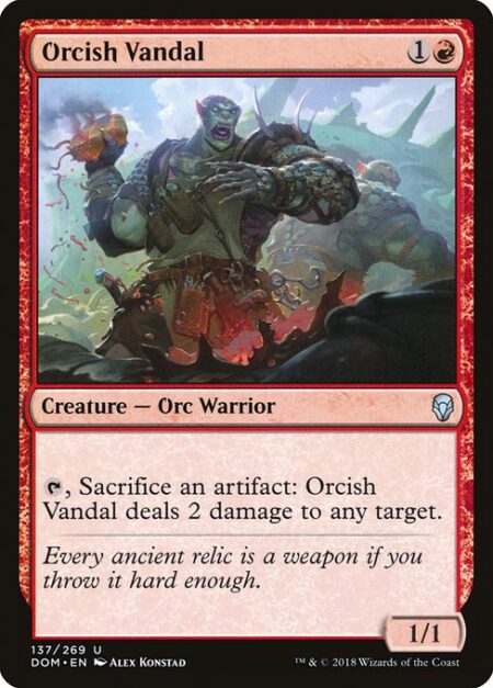 Orcish Vandal - {T}