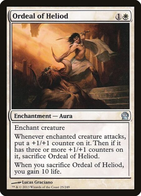 Ordeal of Heliod - Enchant creature