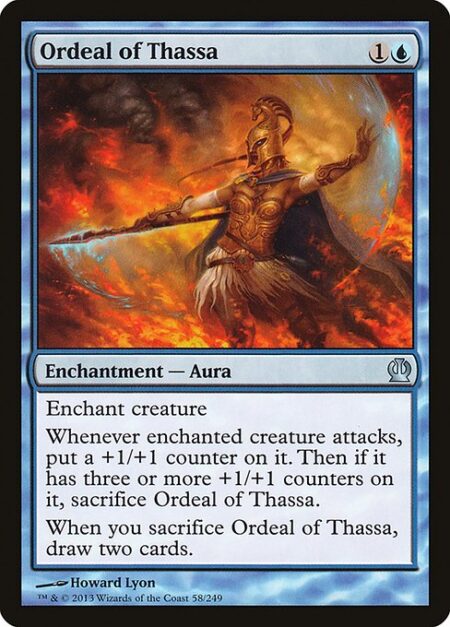 Ordeal of Thassa - Enchant creature