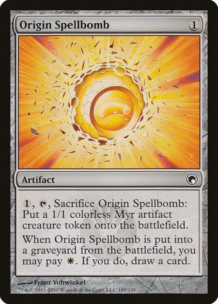 Origin Spellbomb - {1}