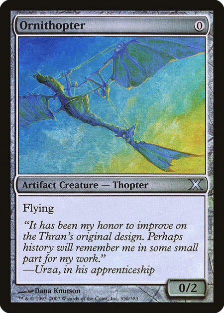 Ornithopter - Flying