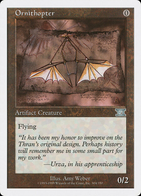 Ornithopter - Flying