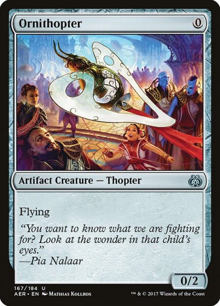 Ornithopter - Flying