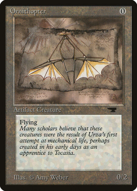 Ornithopter - Flying