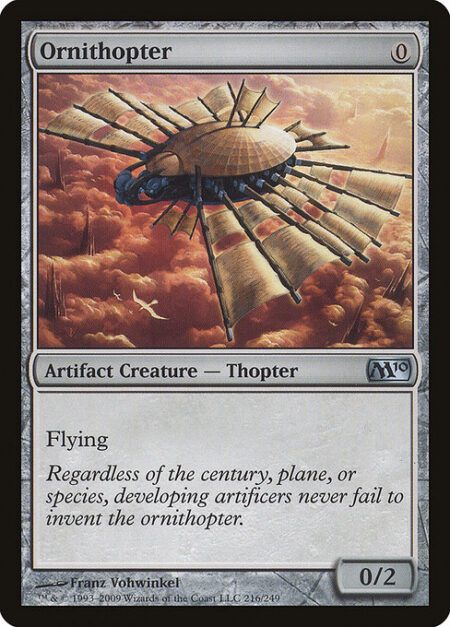 Ornithopter - Flying