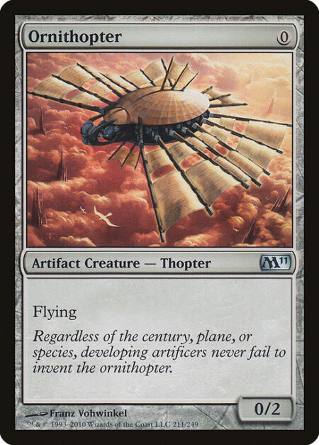 Ornithopter - Flying