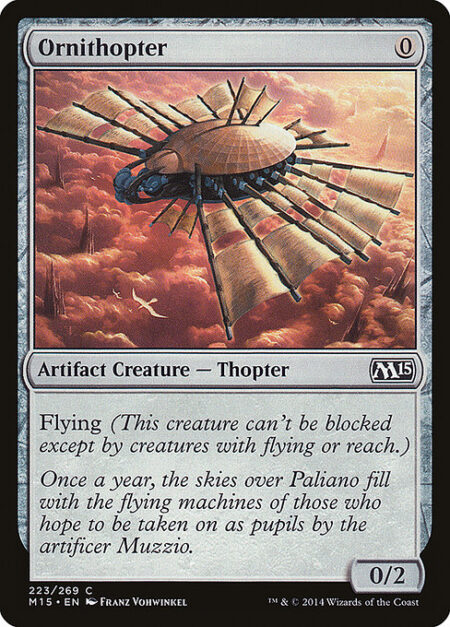 Ornithopter - Flying