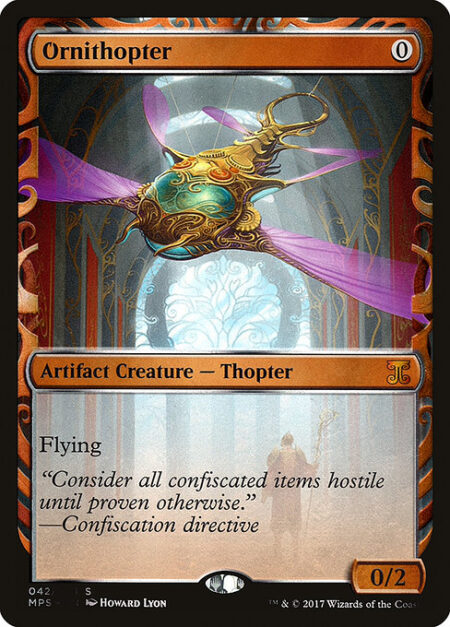 Ornithopter - Flying