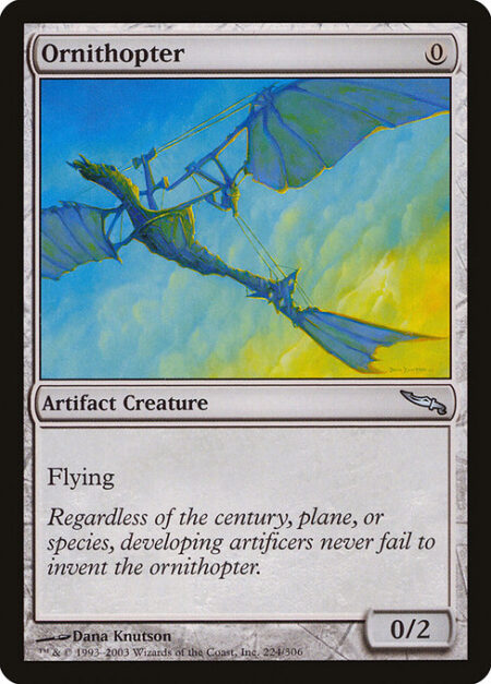 Ornithopter - Flying