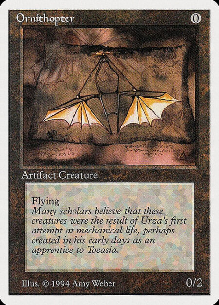 Ornithopter - Flying