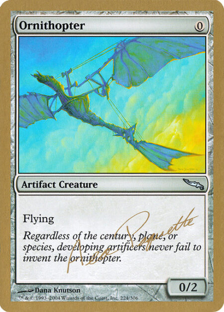 Ornithopter - Flying