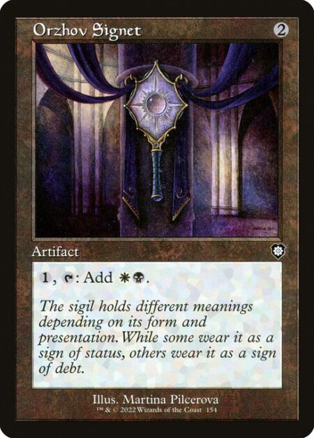 Orzhov Signet - {1}