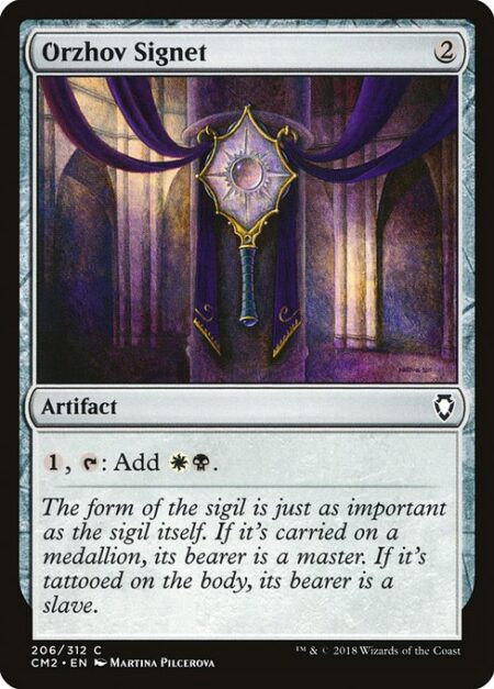 Orzhov Signet - {1}