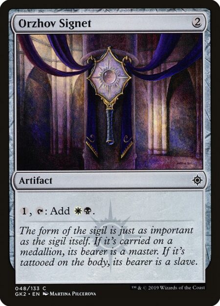 Orzhov Signet - {1}