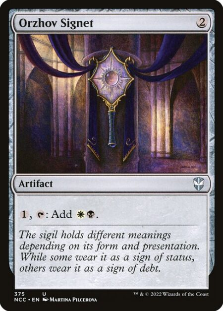 Orzhov Signet - {1}