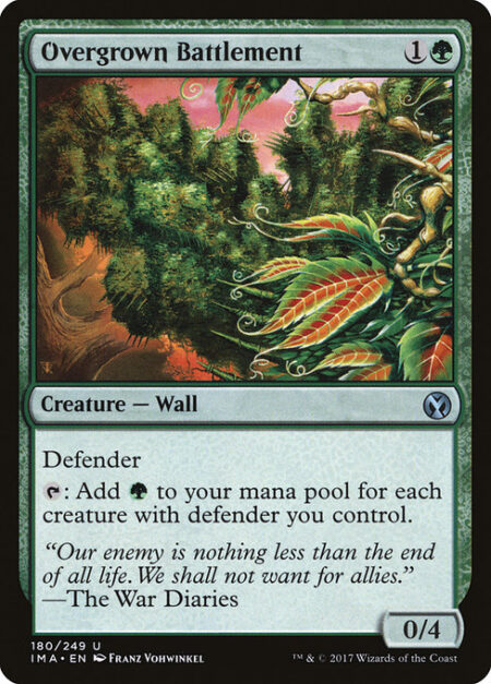 Overgrown Battlement - Defender