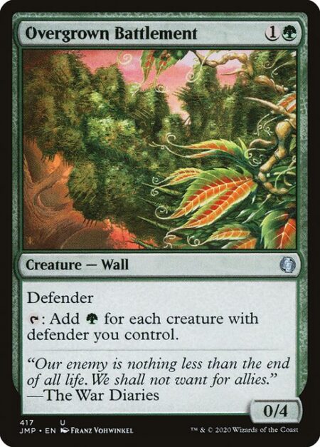 Overgrown Battlement - Defender