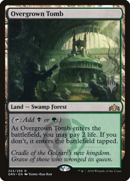 Overgrown Tomb - ({T}: Add {B} or {G}.)