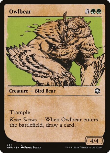 Owlbear - Trample