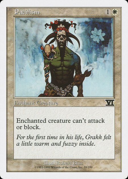 Pacifism - Enchant creature