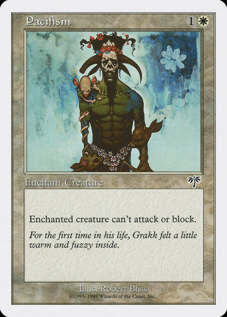 Pacifism - Enchant creature