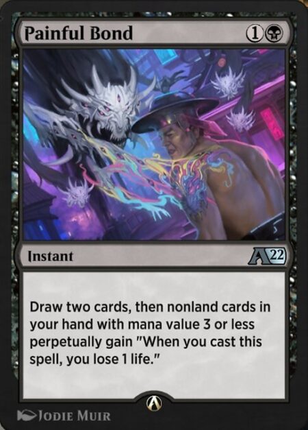 Painful Bond - Draw two cards