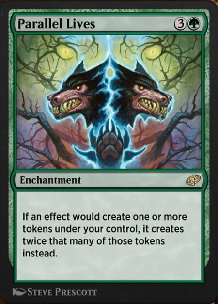 Parallel Lives - If an effect would create one or more tokens under your control