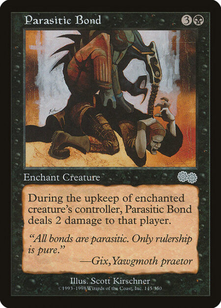 Parasitic Bond - Enchant creature