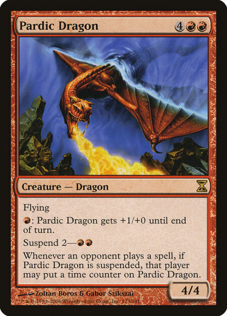 Pardic Dragon - Flying