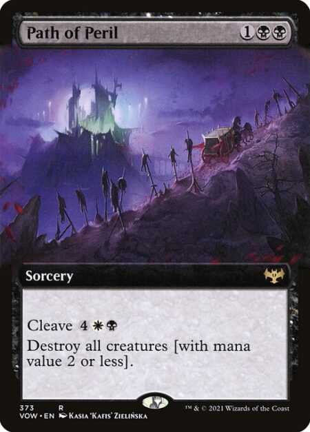 Path of Peril - Cleave {4}{W}{B} (You may cast this spell for its cleave cost. If you do