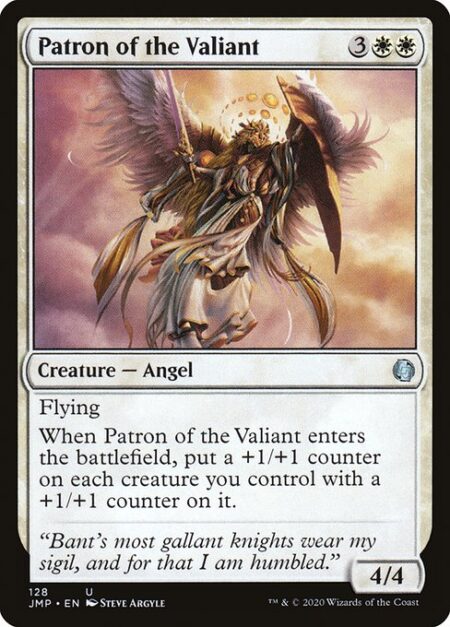 Patron of the Valiant - Flying