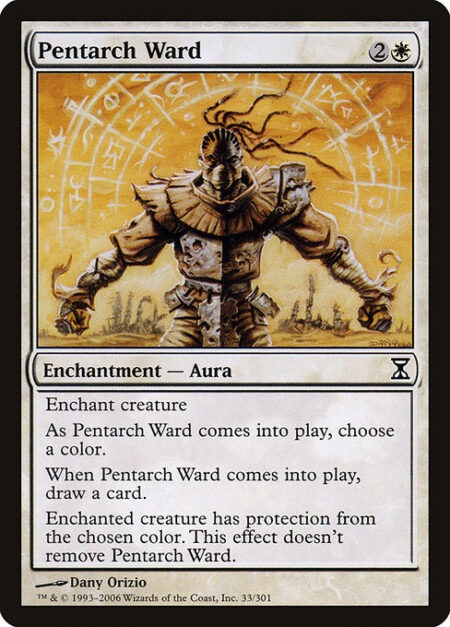 Pentarch Ward - Enchant creature