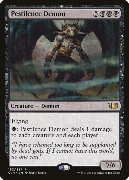 Pestilence Demon - Flying