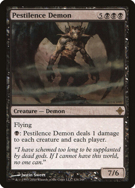 Pestilence Demon - Flying