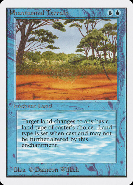 Phantasmal Terrain - Enchant land