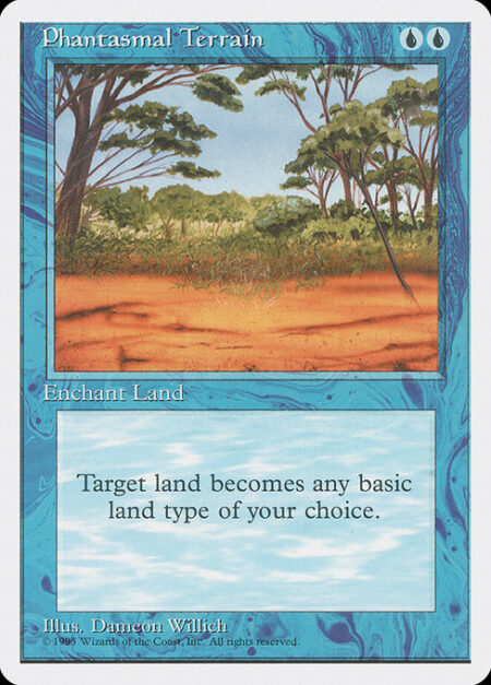 Phantasmal Terrain - Enchant land