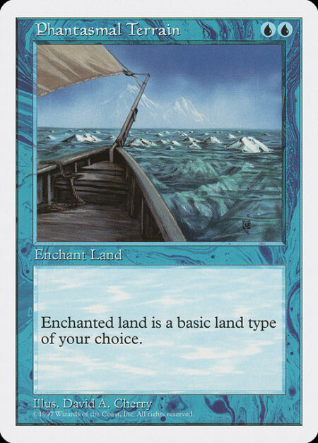 Phantasmal Terrain - Enchant land