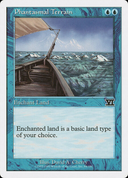 Phantasmal Terrain - Enchant land