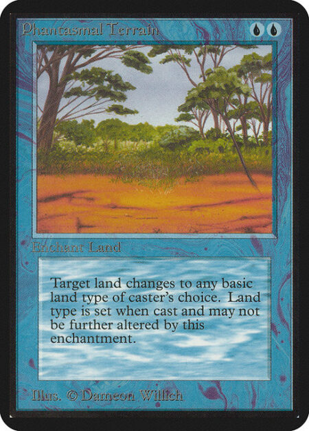 Phantasmal Terrain - Enchant land