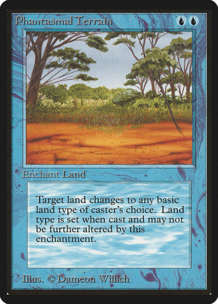 Phantasmal Terrain - Enchant land