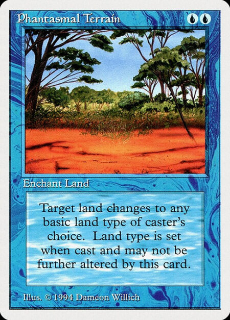 Phantasmal Terrain - Enchant land