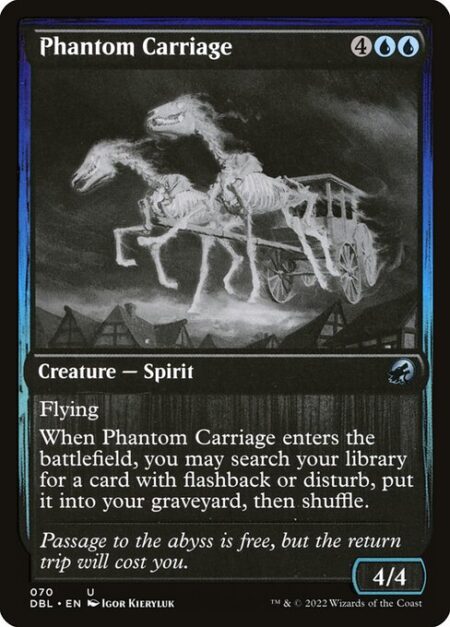 Phantom Carriage - Flying