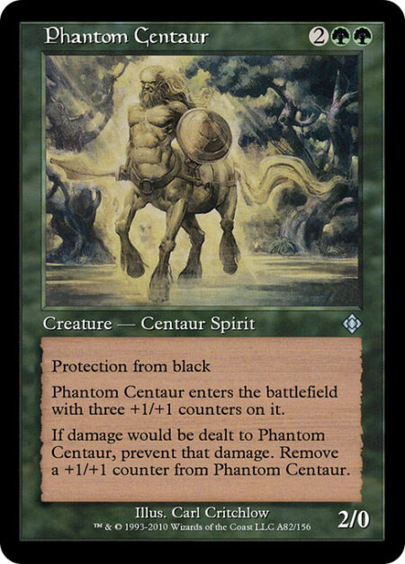 Phantom Centaur - Protection from black