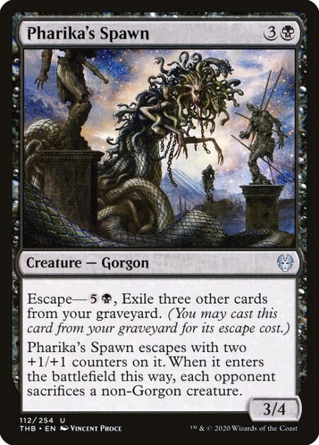 Pharika's Spawn - Escape—{5}{B}