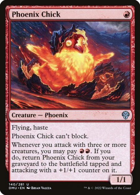 Phoenix Chick - Flying