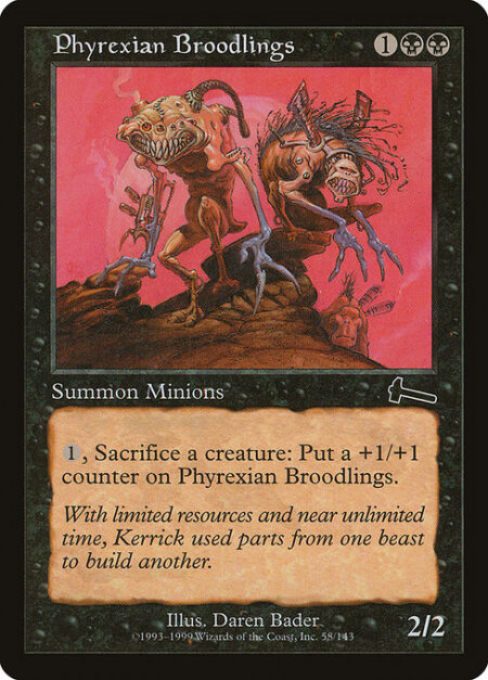 Phyrexian Broodlings - {1}