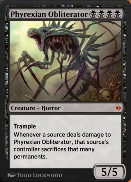 Phyrexian Obliterator - Trample