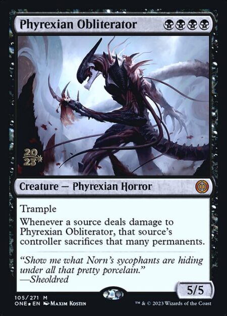 Phyrexian Obliterator - Trample