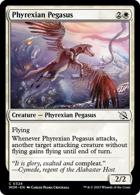 Phyrexian Pegasus - Flying